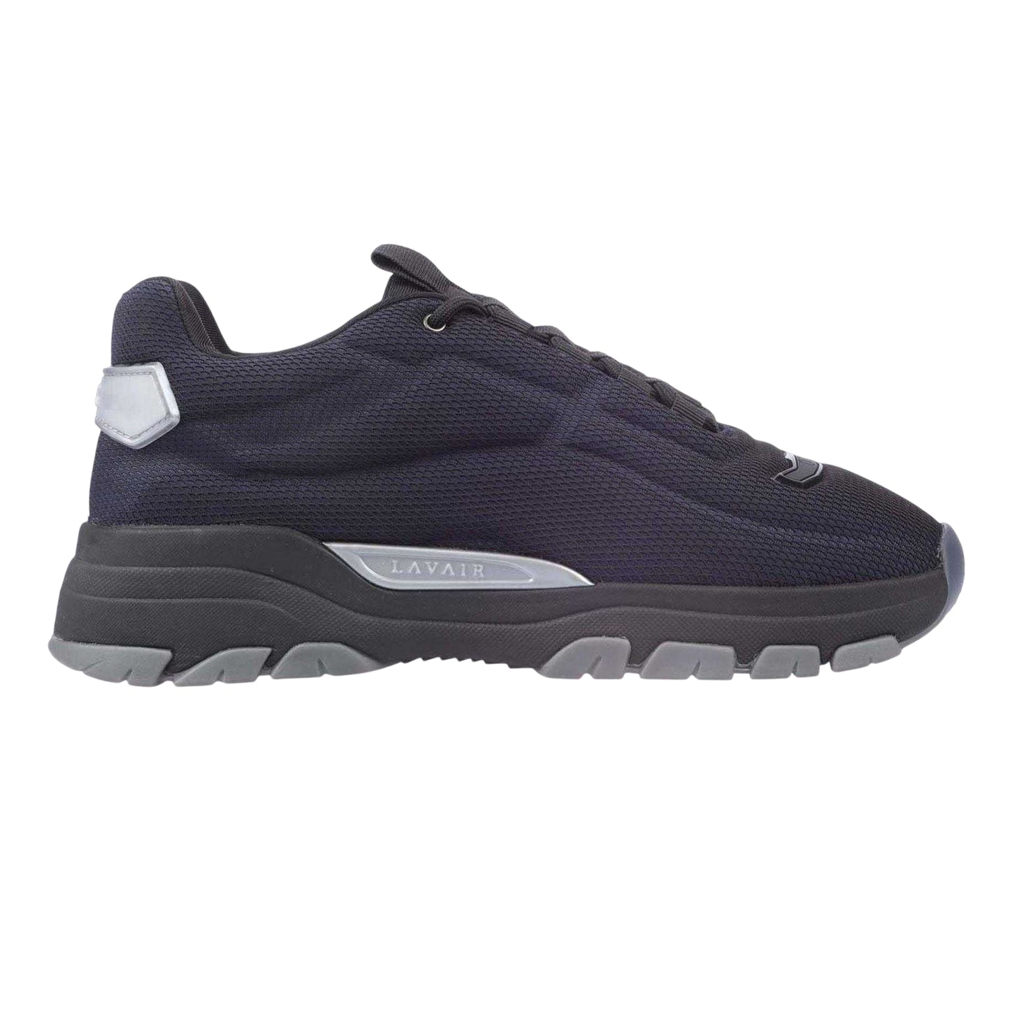 Navy - Front - Lavair Mens Exo Chunky Sole Trainers