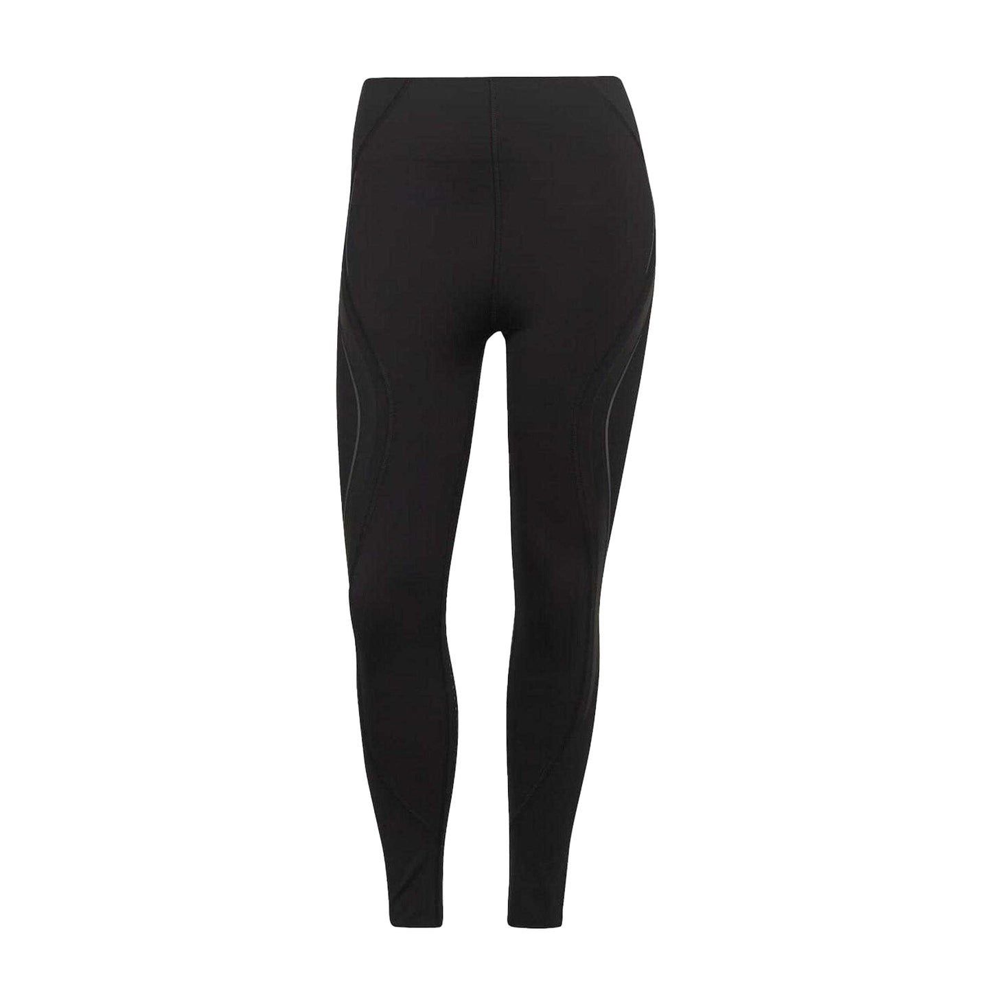 Black - Front - Adidas Womens-Ladies HIIT Luxe 45 Seconds Reflective Detail Tight Leggings