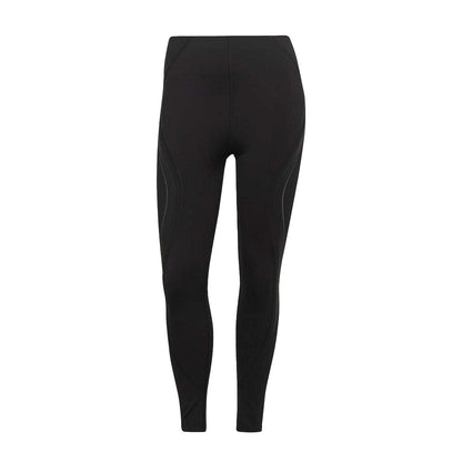 Black - Front - Adidas Womens-Ladies HIIT Luxe 45 Seconds Reflective Detail Tight Leggings