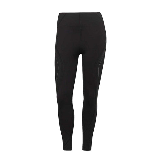 Black - Front - Adidas Womens-Ladies HIIT Luxe 45 Seconds Reflective Detail Tight Leggings