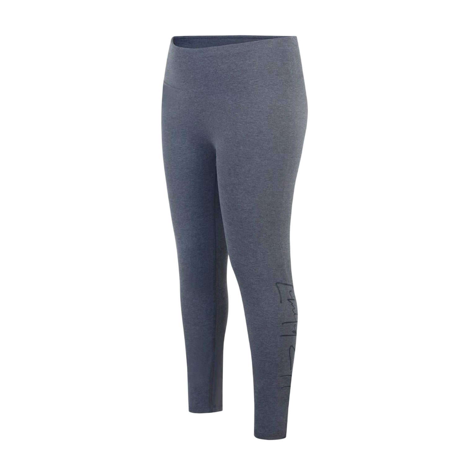 Charcoal Marl Marl - Side - Miso Womens-Ladies Leggings