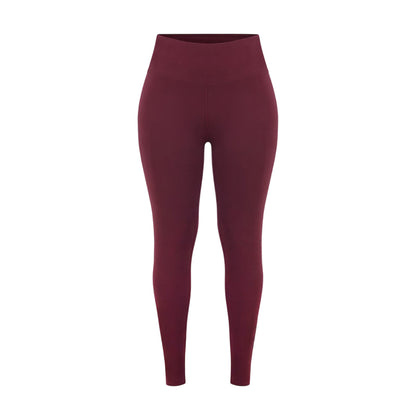 Cherry Red - Front - Miso Womens-Ladies Leggings