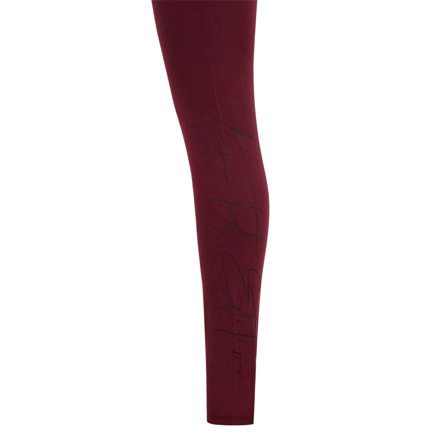Cherry Red - Side - Miso Womens-Ladies Leggings