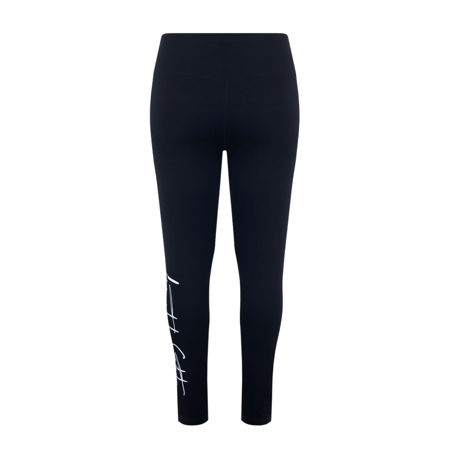 Black-White - Front - Miso Womens-Ladies Leggings