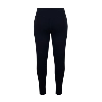 Black - Back - Miso Womens-Ladies High Waist Leggings