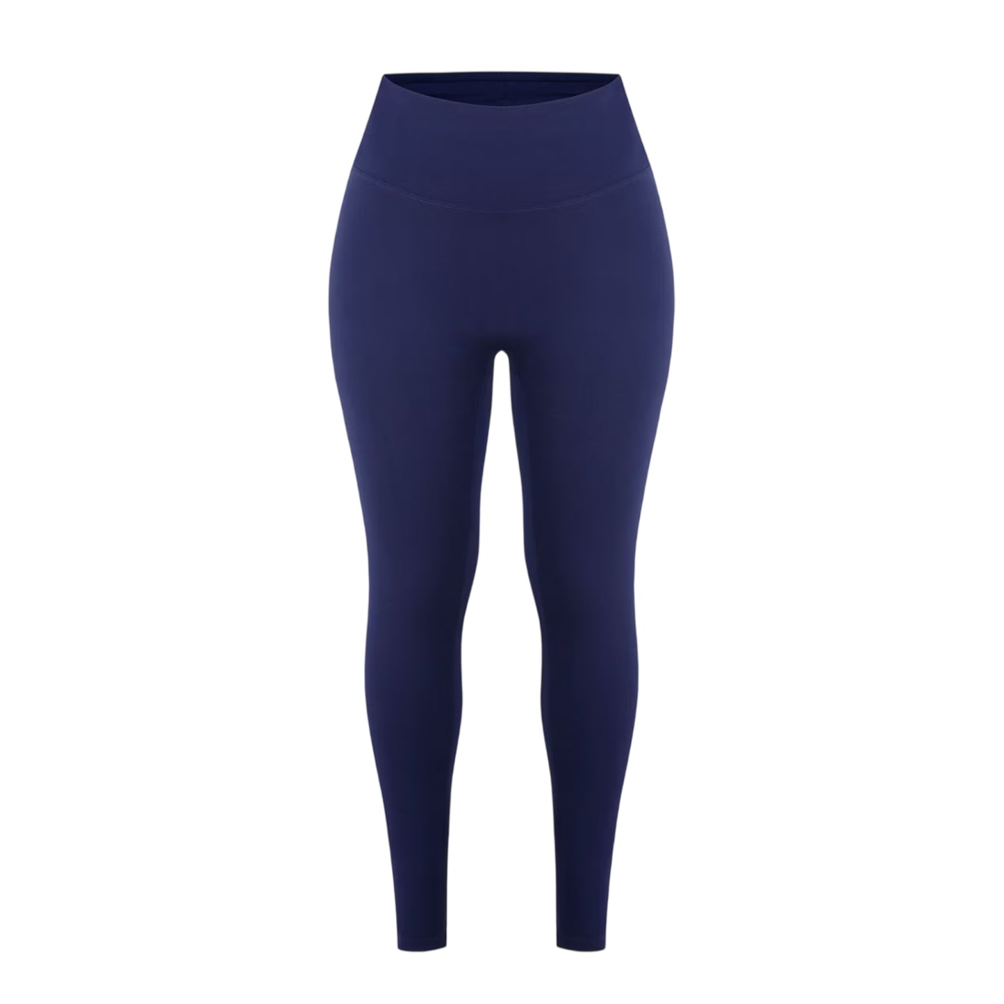Navy - Front - Miso Womens-Ladies High Waist Leggings