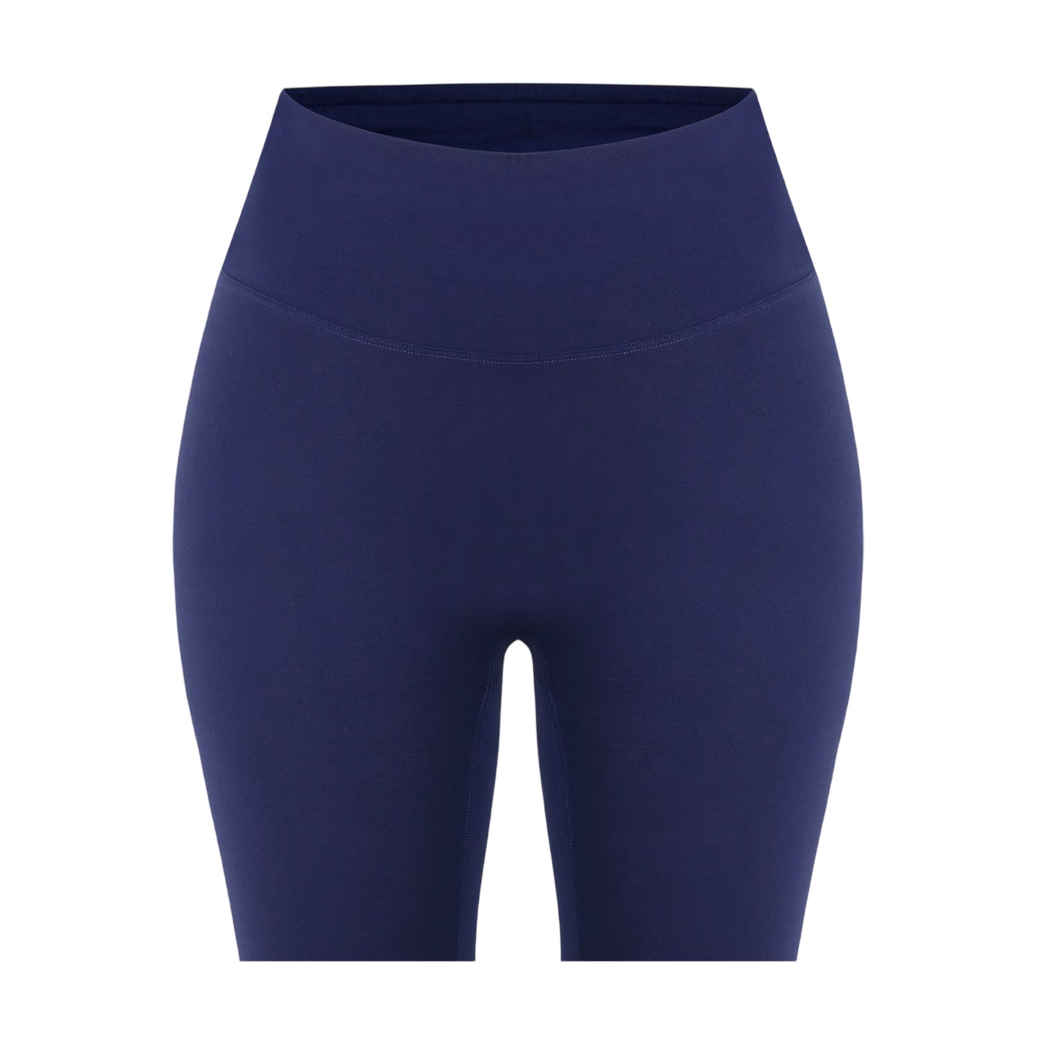 Navy - Side - Miso Womens-Ladies High Waist Leggings