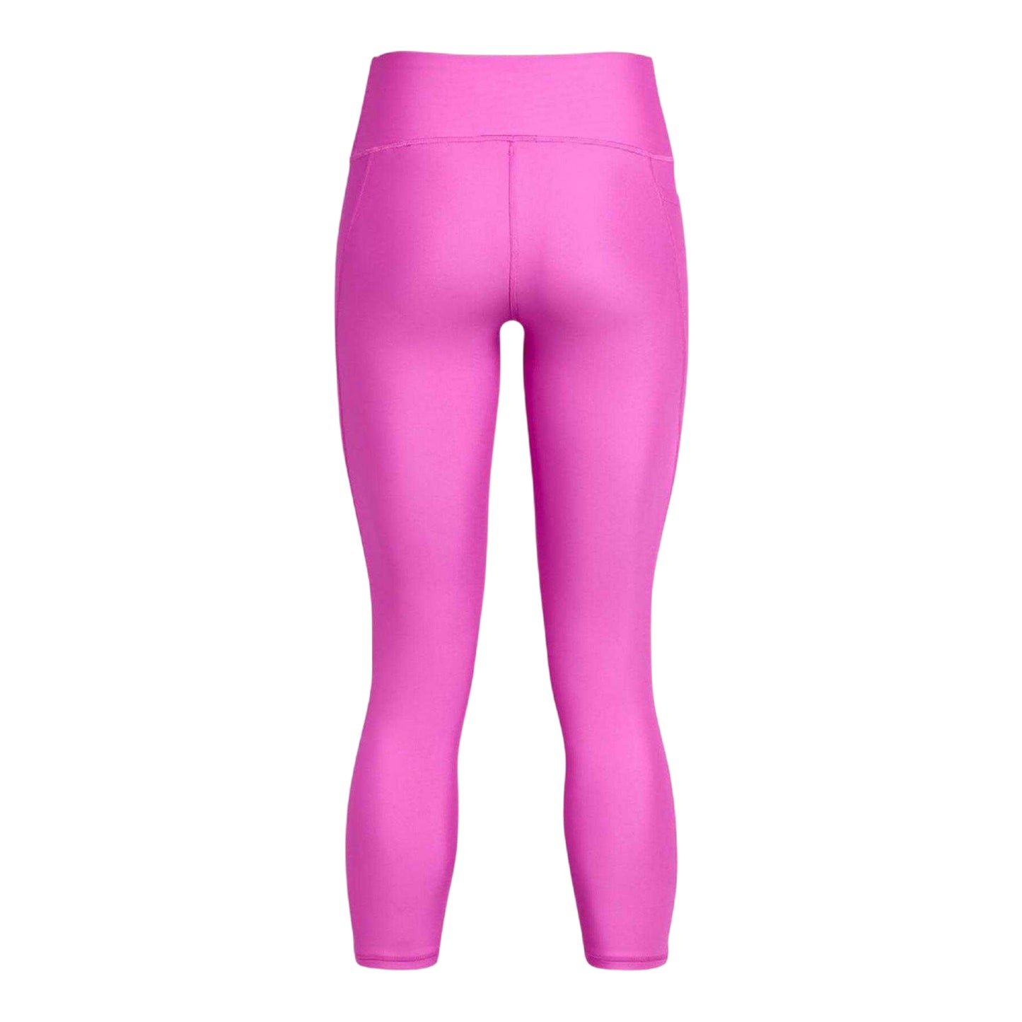 Pink - Back - Under Armour Womens-Ladies HeatGear Leggings