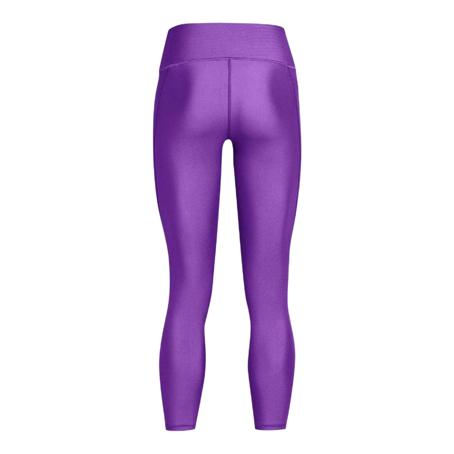 Purple - Back - Under Armour Womens-Ladies HeatGear Leggings