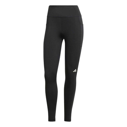 Black - Front - Adidas Womens-Ladies Own The Run 7-8 Leggings