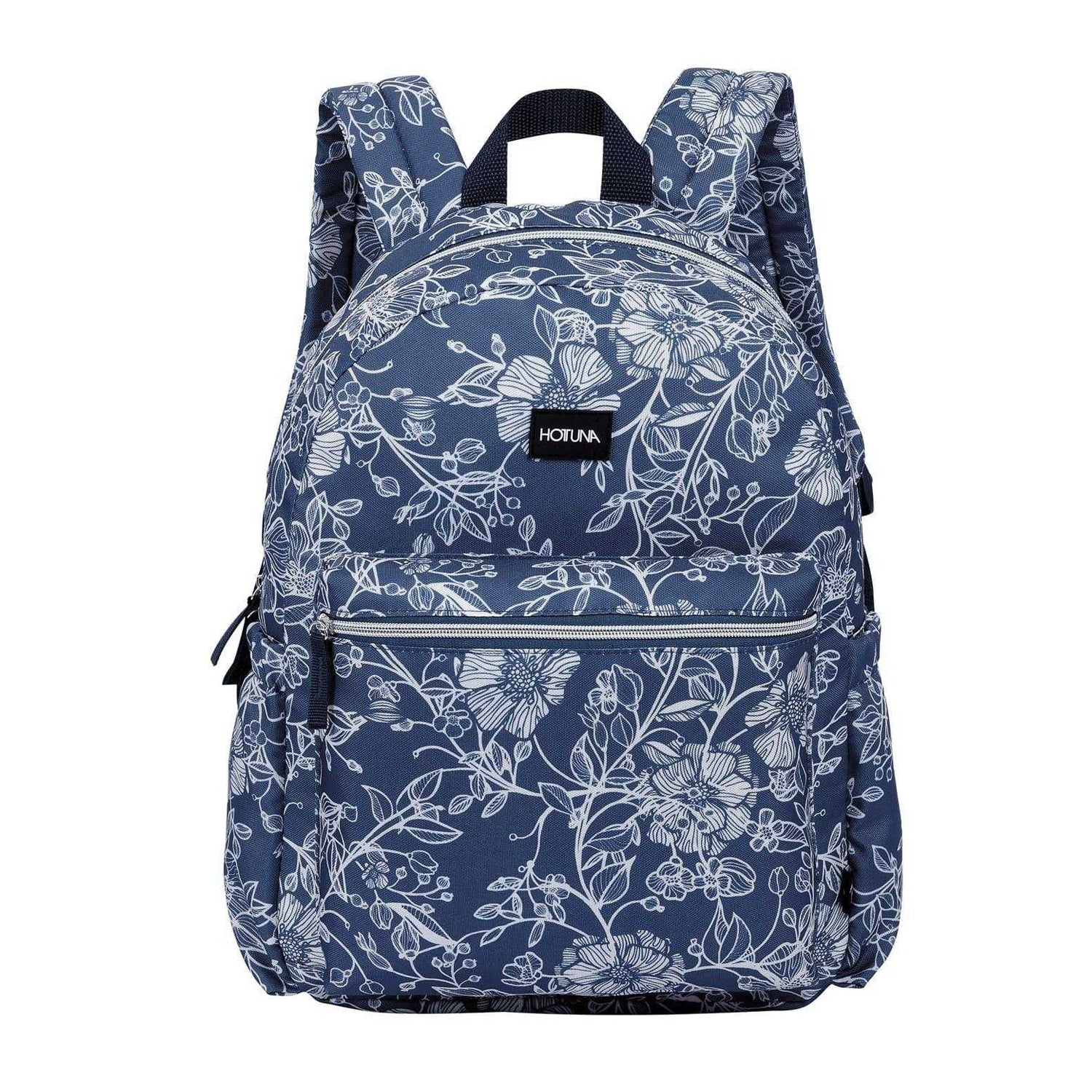 Blue - Front - Hot Tuna Floral All-Over Print Backpack