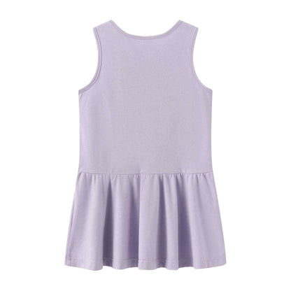 Purple - Back - Lilo & Stitch Girls Summer Dress
