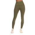 Khaki Green - Front - Skins Womens-Ladies Series-3 Skyscraper Leggings