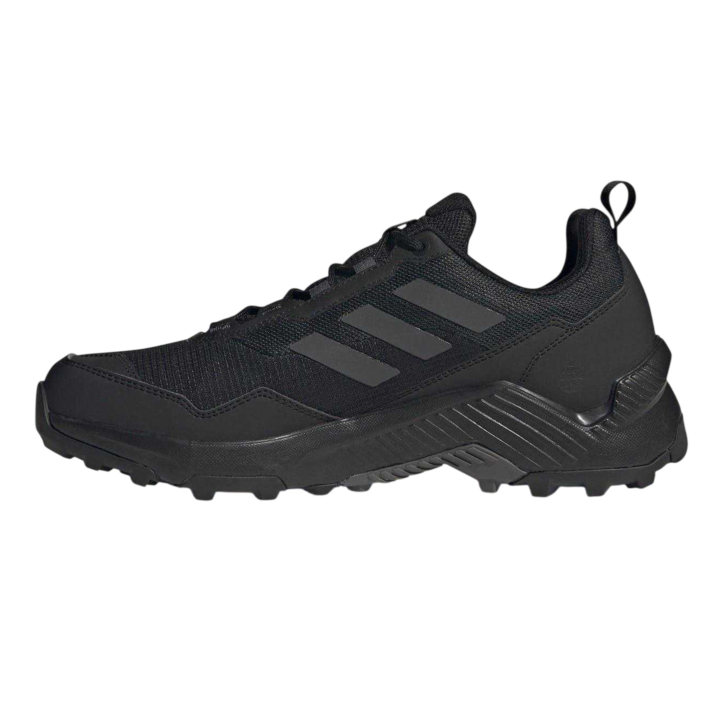 Black-Grey - Side - Adidas Mens Terrex Eastrail Waterproof Walking Shoes