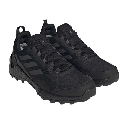 Black-Grey - Pack Shot - Adidas Mens Terrex Eastrail Waterproof Walking Shoes