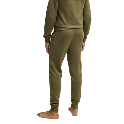 Green - Back - Boss Mens Tapered Jogging Bottoms