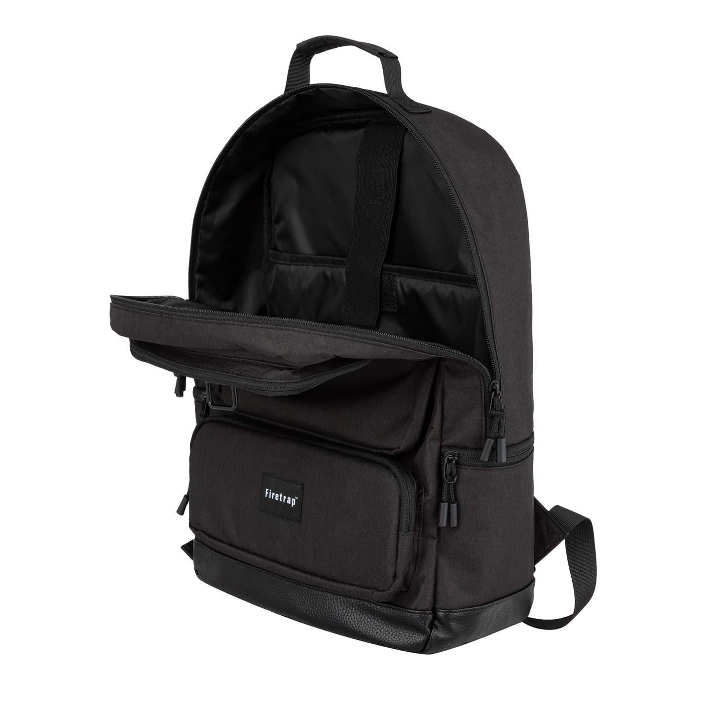 Black - Lifestyle - Firetrap Kingdom Laptop Backpack