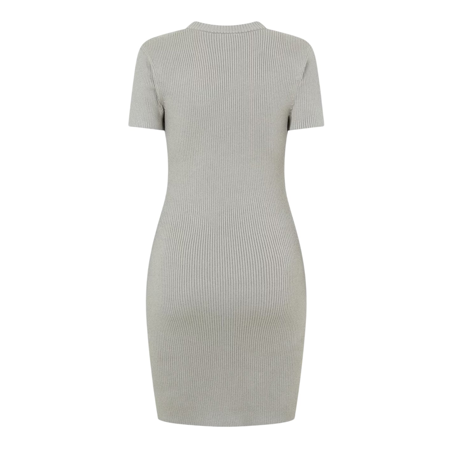 Washed Khaki - Back - Jack Wills Womens-Ladies Ribbed Mini Dress