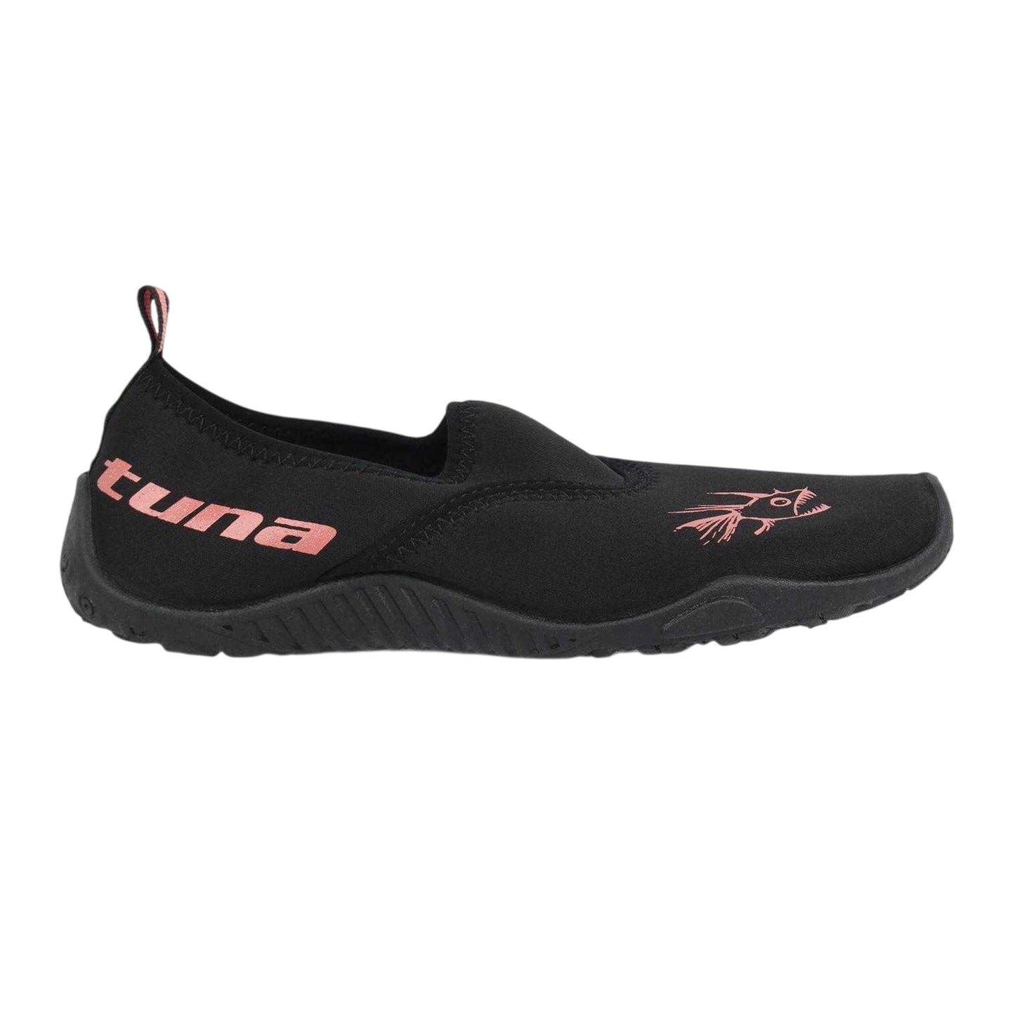 Black-Rose Gold - Front - Hot Tuna Womens-Ladies Water Shoes