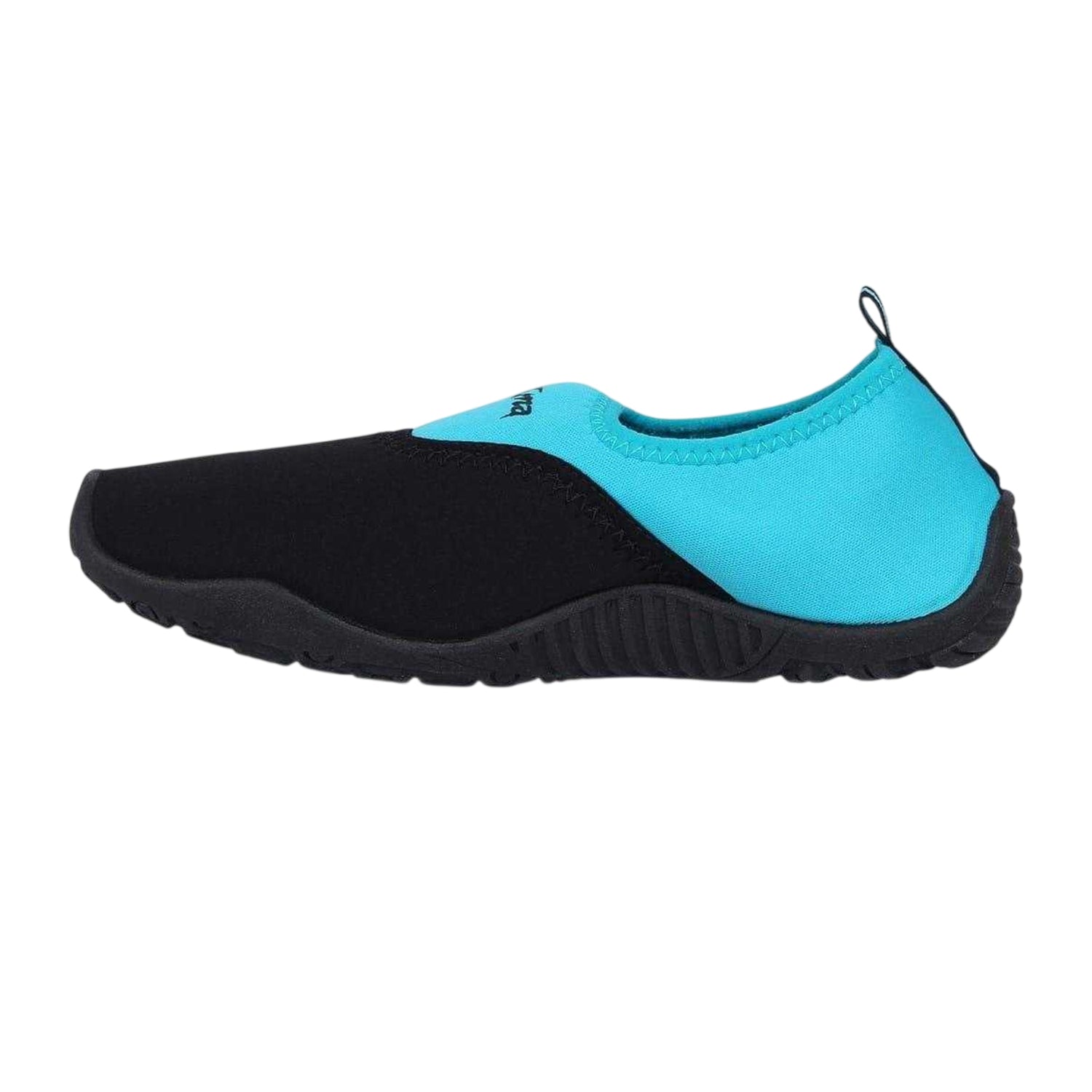 Black-Turquoise - Side - Hot Tuna Womens-Ladies Water Shoes