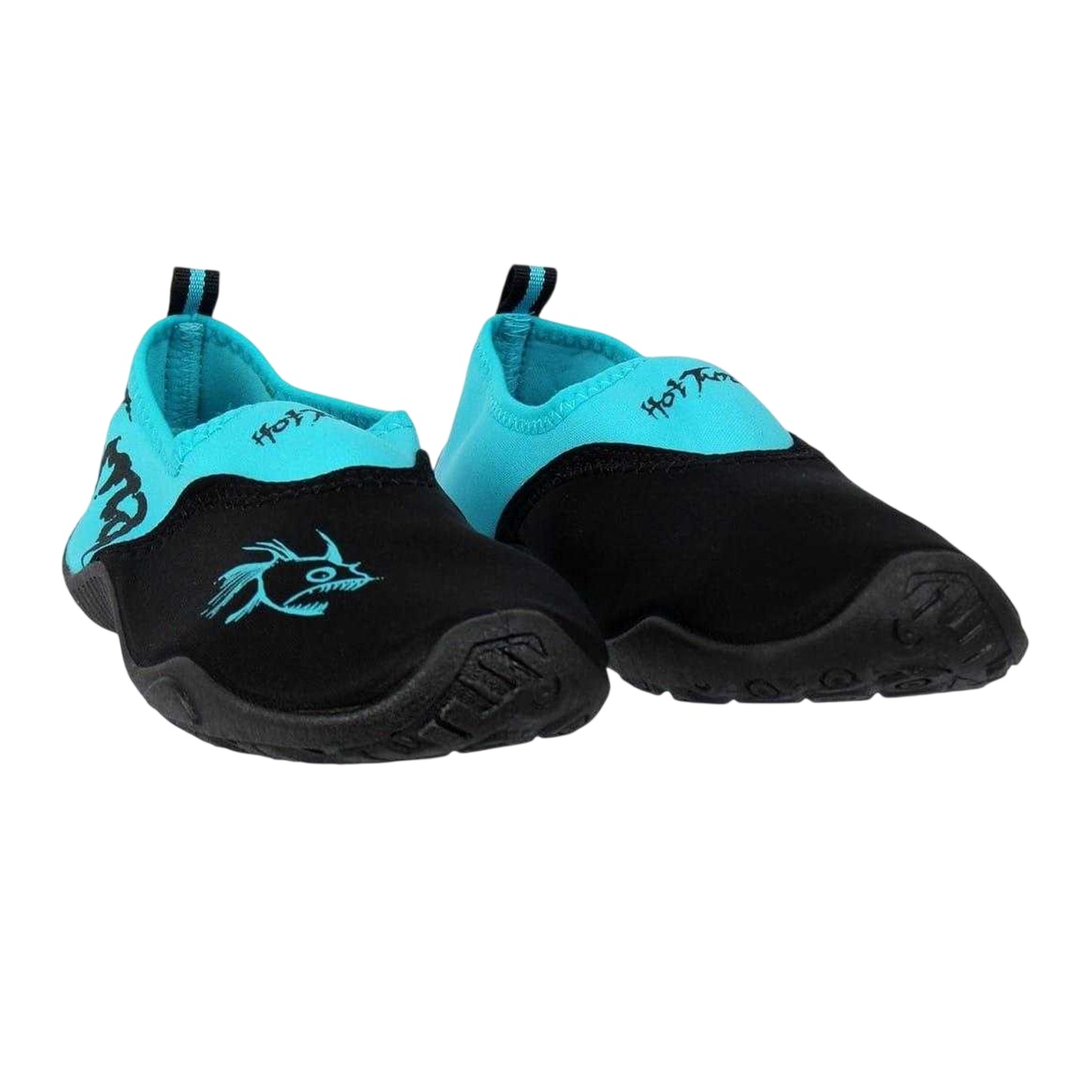 Black-Turquoise - Pack Shot - Hot Tuna Womens-Ladies Water Shoes
