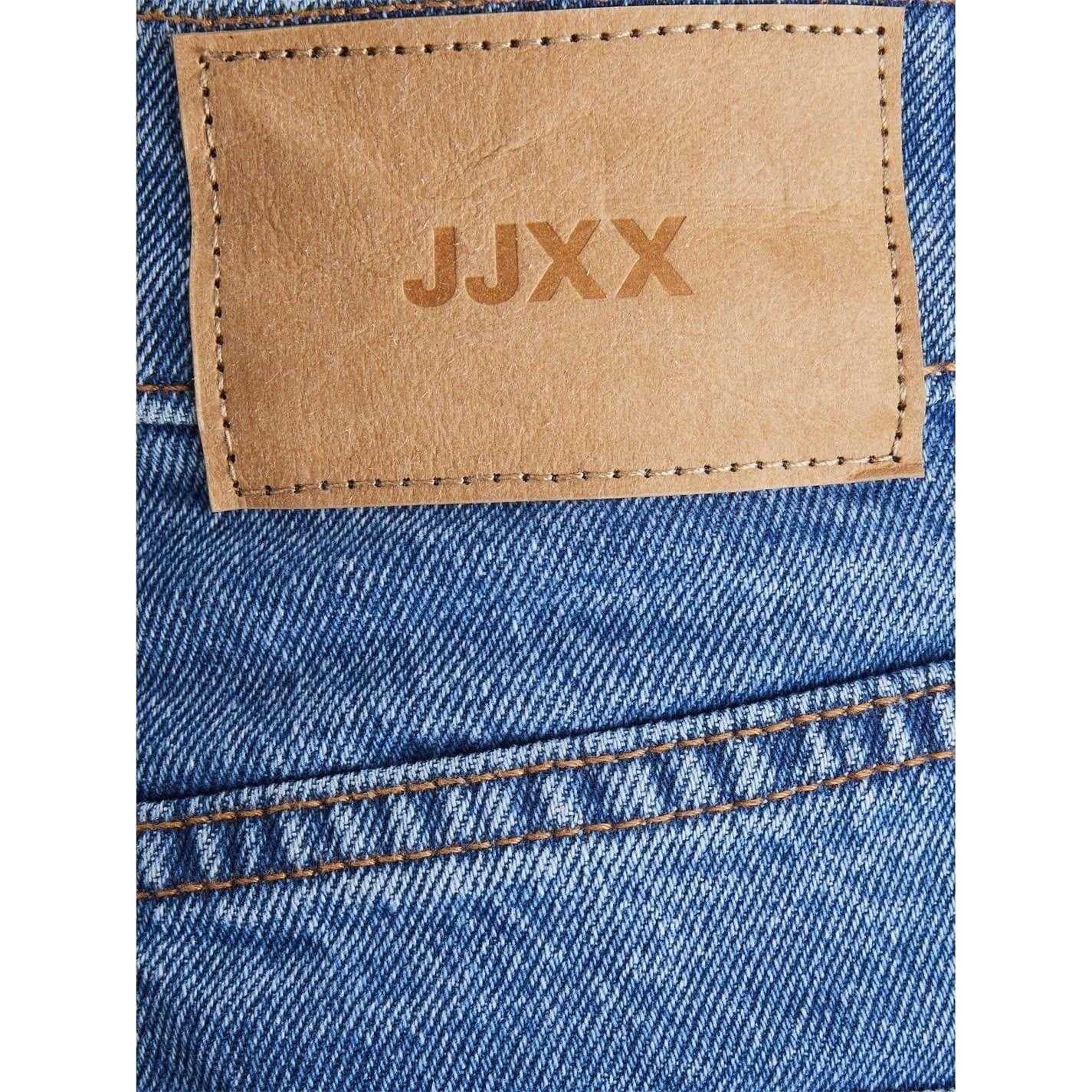 Medium Blue - Side - JJXX Womens-Ladies Wide Leg Jeans