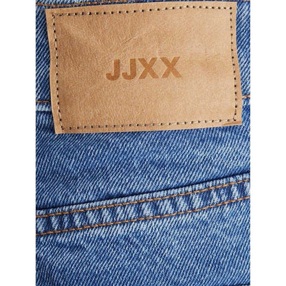 Medium Blue - Side - JJXX Womens-Ladies Wide Leg Jeans