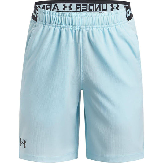 Blue - Front - Under Armour Boys Vanish Lightweight Gym Shorts