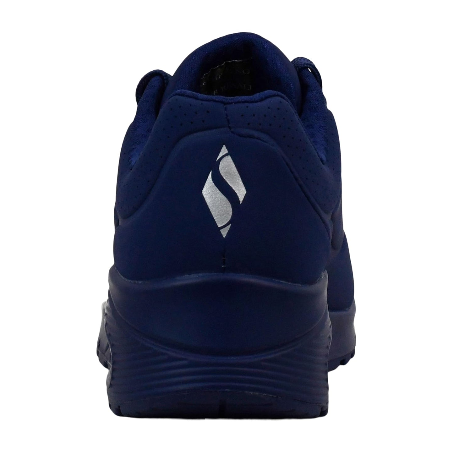 Navy - Back - Skechers Womens-Ladies Durabuck Uno Trainers