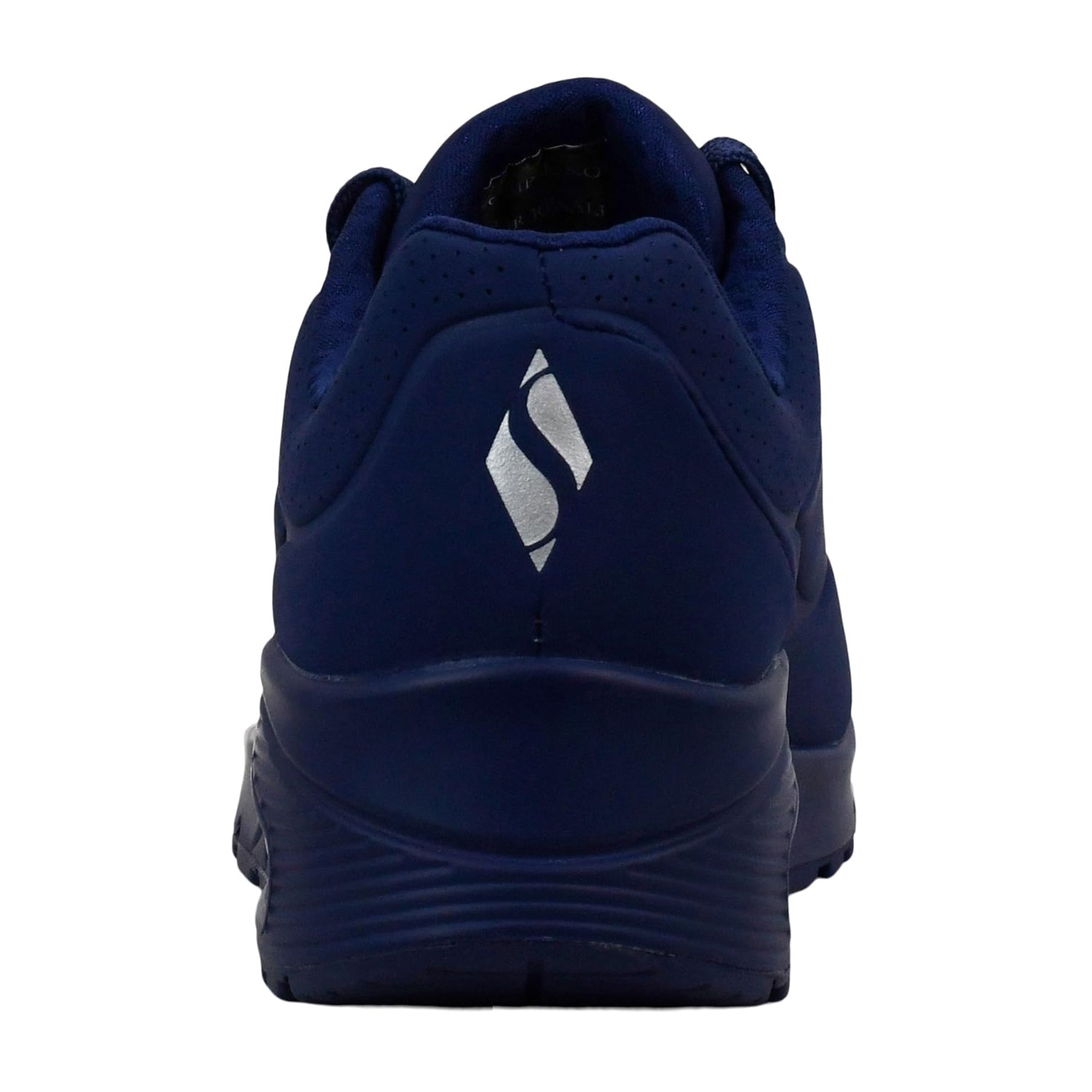 Navy - Back - Skechers Womens-Ladies Durabuck Uno Trainers