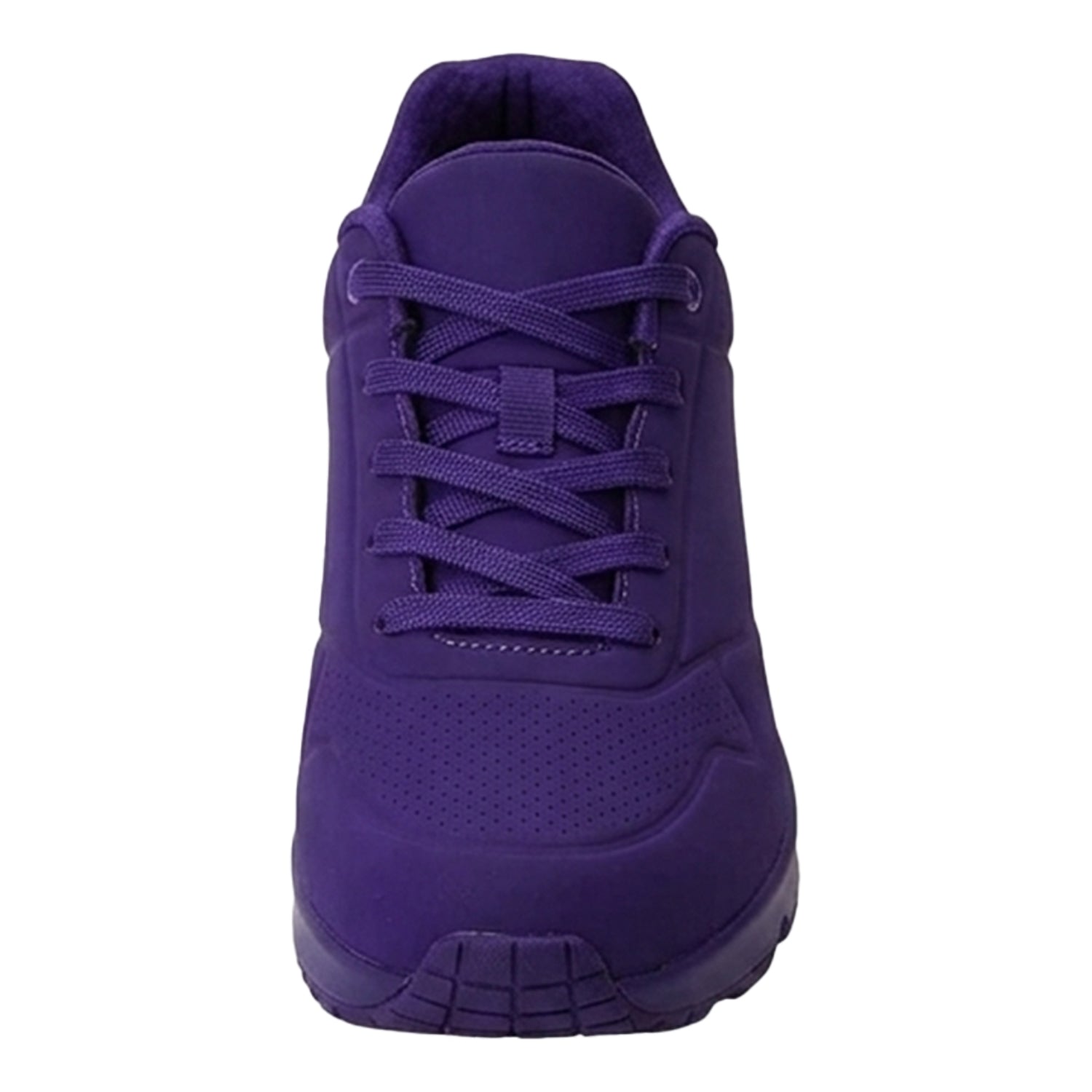 Purple - Pack Shot - Skechers Womens-Ladies Durabuck Uno Trainers