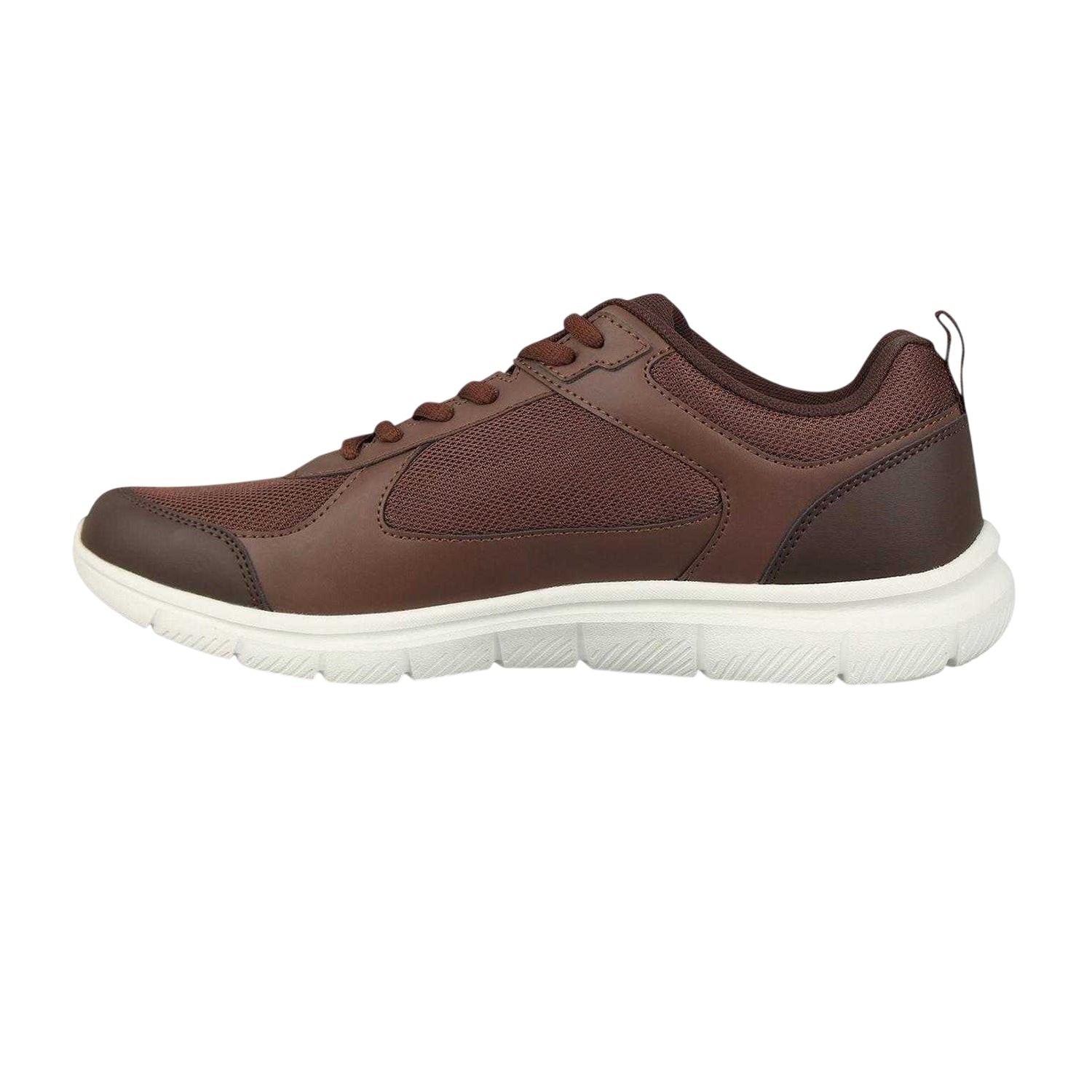 Brown - Back - Slazenger Mens Force Mesh Trainers