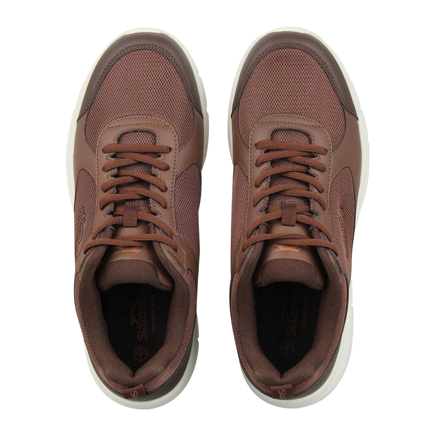 Brown - Lifestyle - Slazenger Mens Force Mesh Trainers
