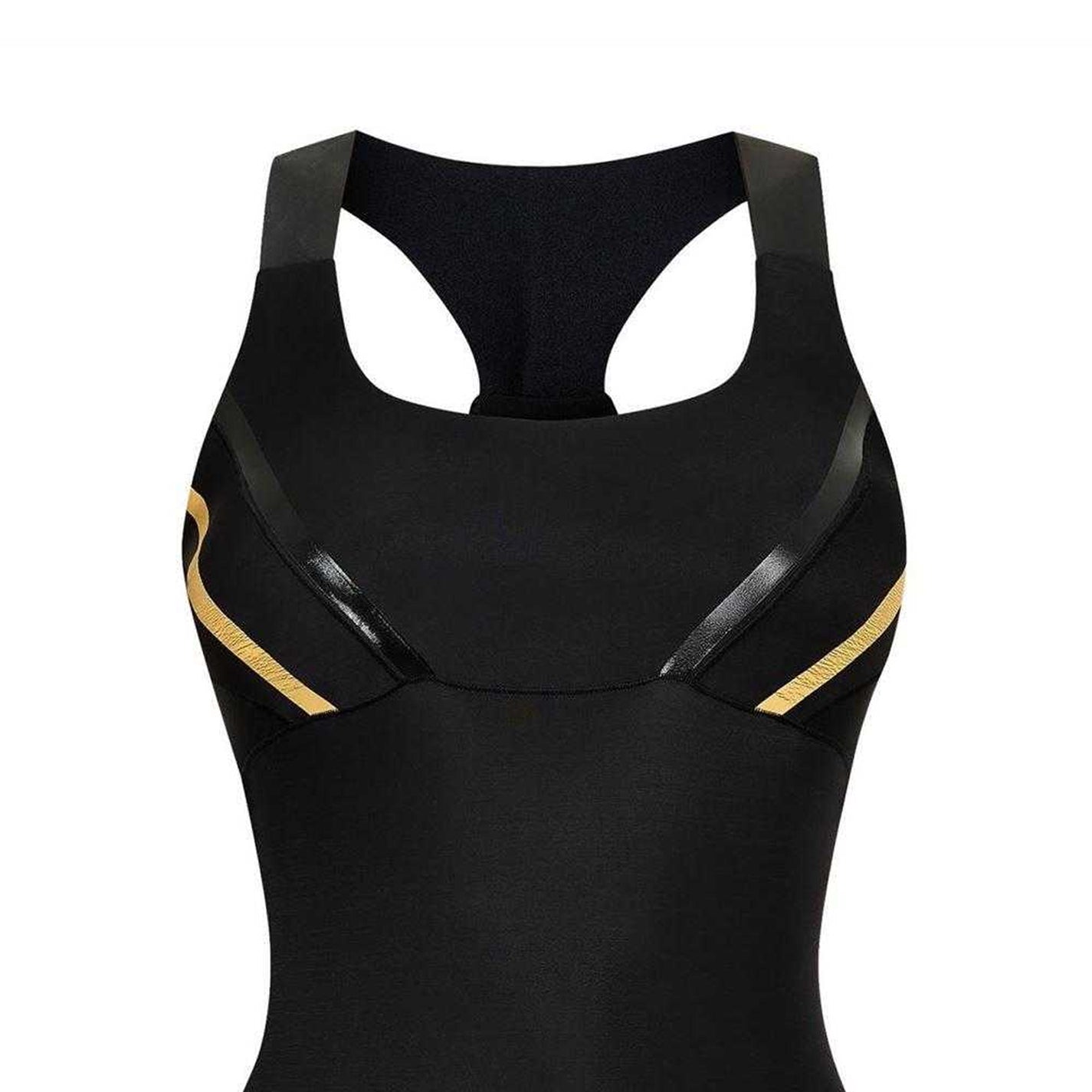 Black - Side - Skins Womens-Ladies A400 Tank Top