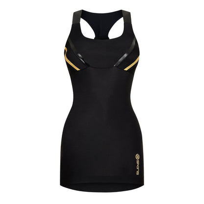 Black - Front - Skins Womens-Ladies A400 Tank Top