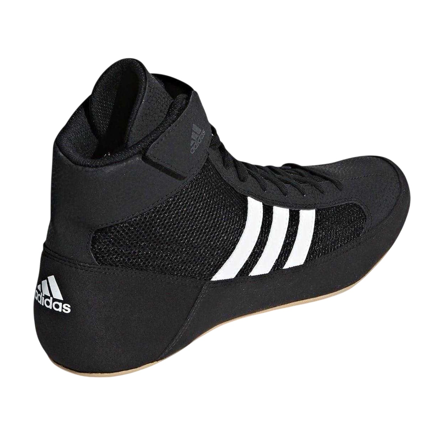 Black-White - Back - Adidas Mens Havoc Boxing Boots