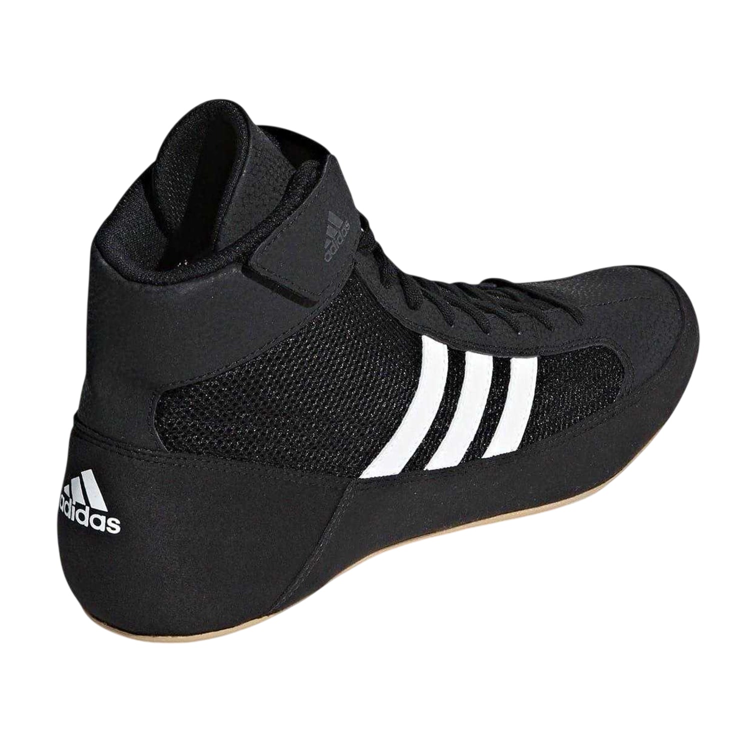 Black-White - Back - Adidas Mens Havoc Boxing Boots