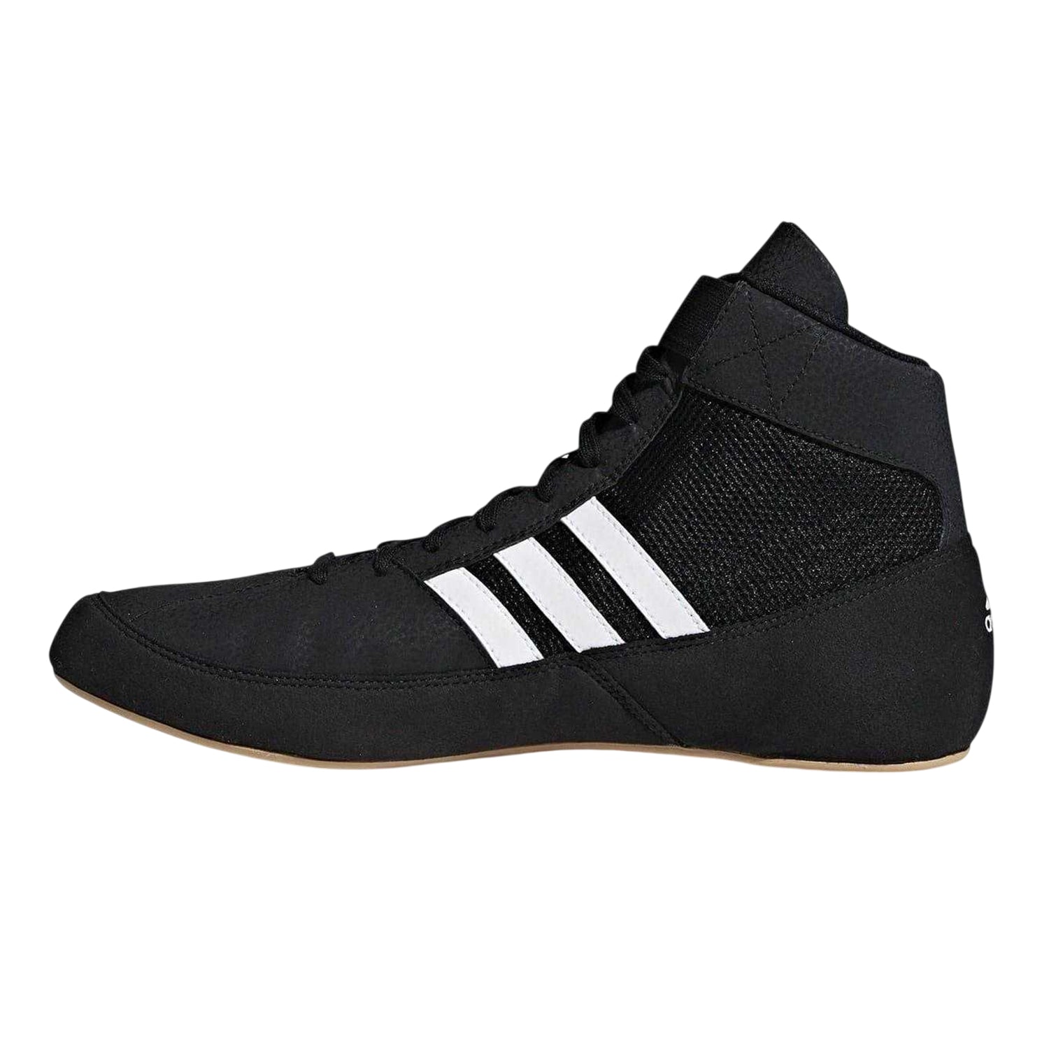 Black-White - Side - Adidas Mens Havoc Boxing Boots