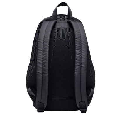 Black - Back - Diesel Rinke Logo Denim Backpack