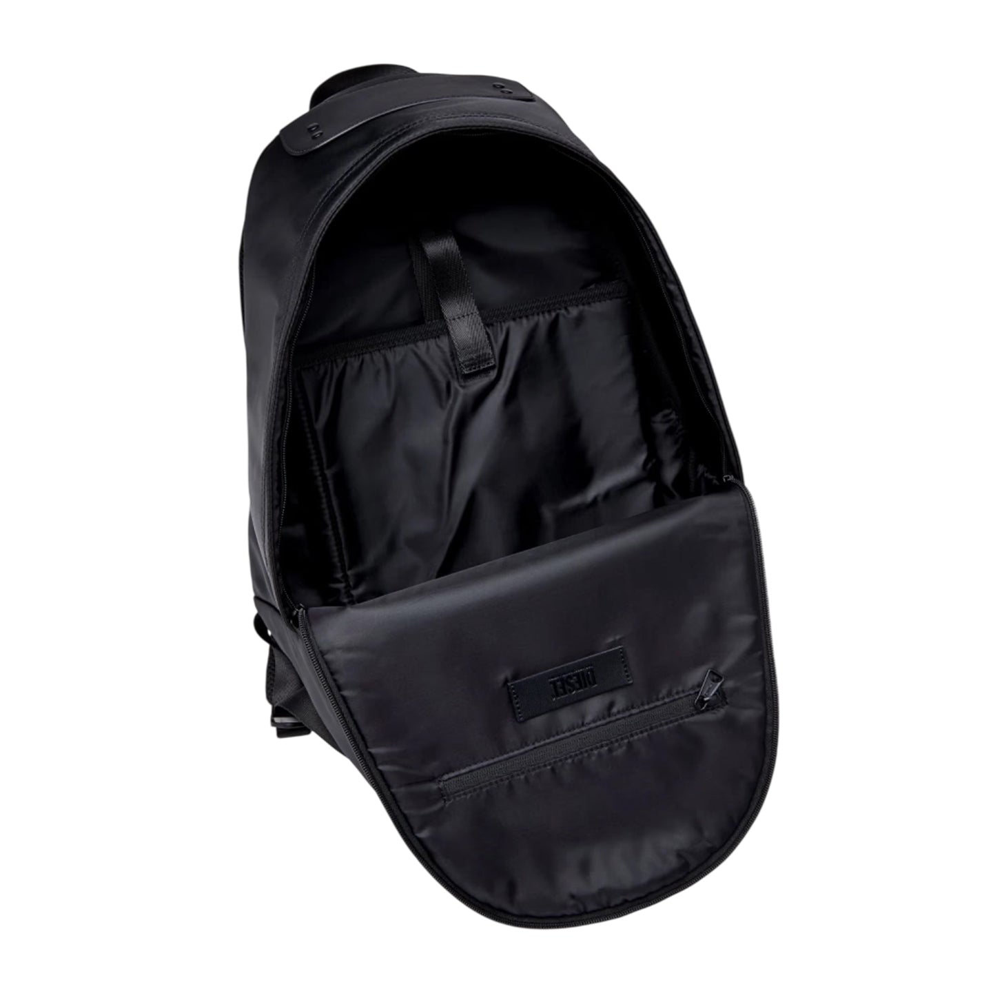 Black - Lifestyle - Diesel Rinke Logo Denim Backpack