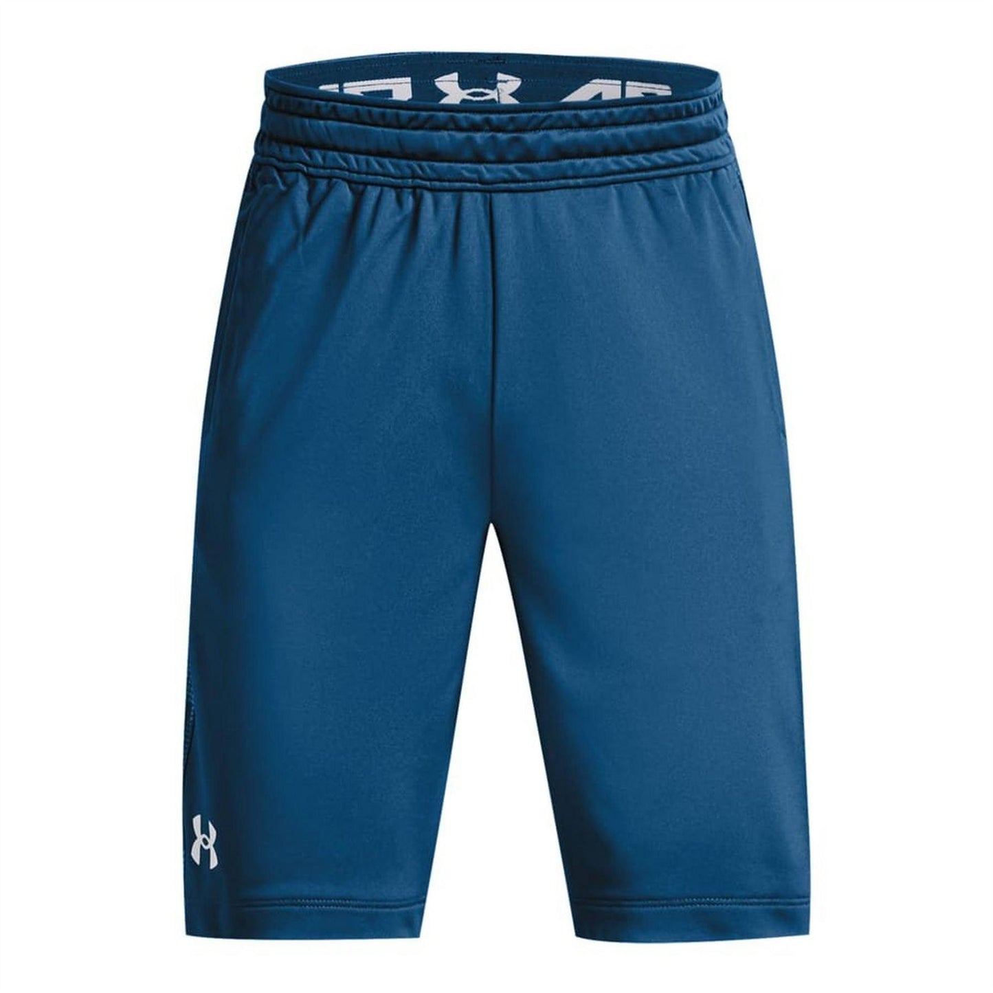 Blue - Front - Under Armour Boys Logo Shorts