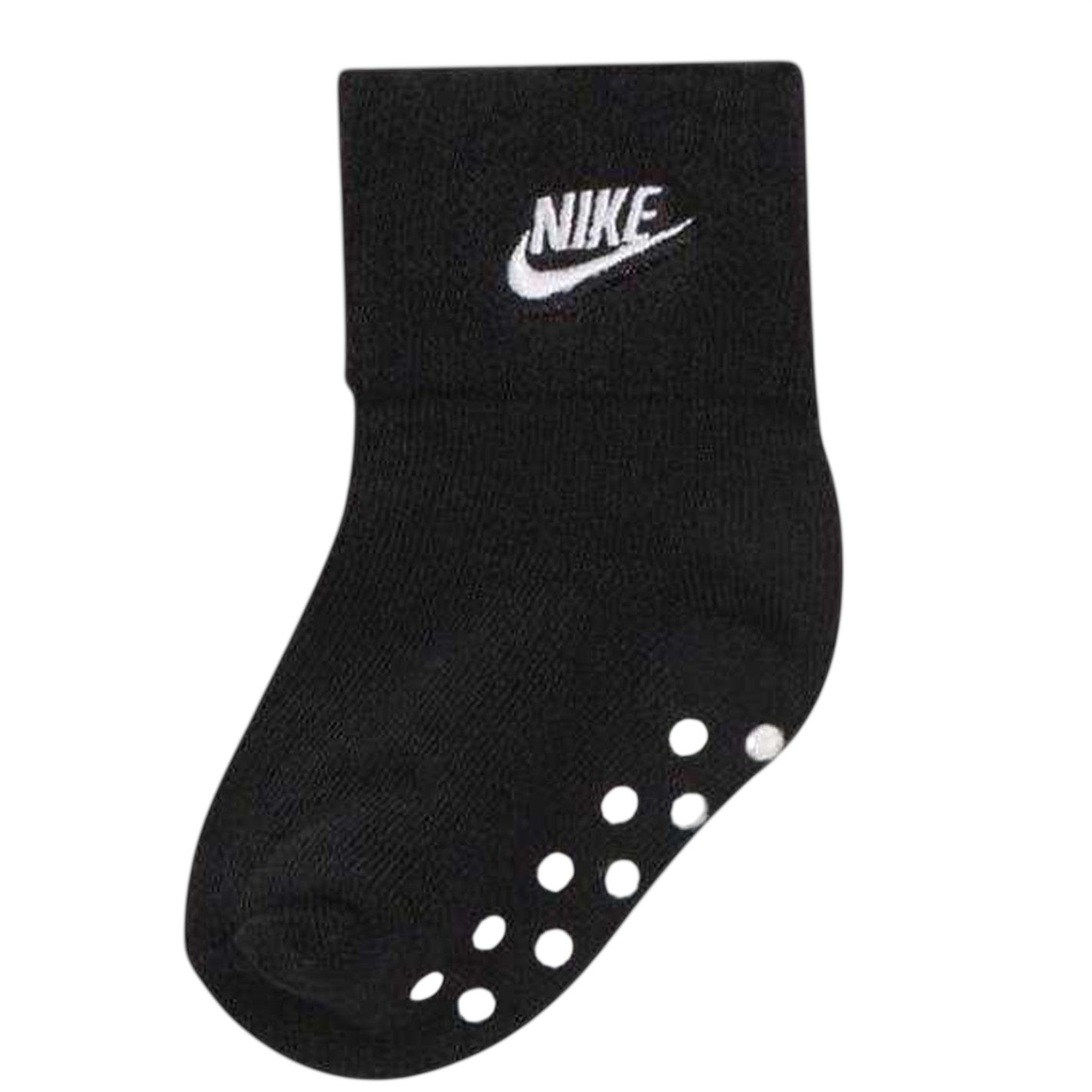 Black - Back - Nike Baby Socks (Pack of 3)