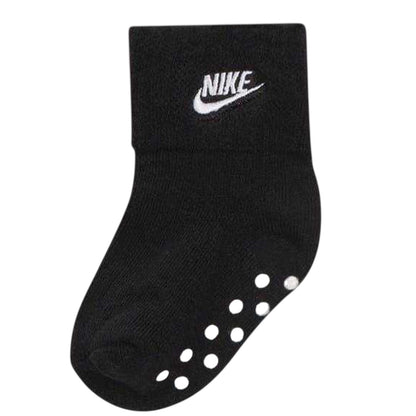 Black - Back - Nike Baby Socks (Pack of 3)