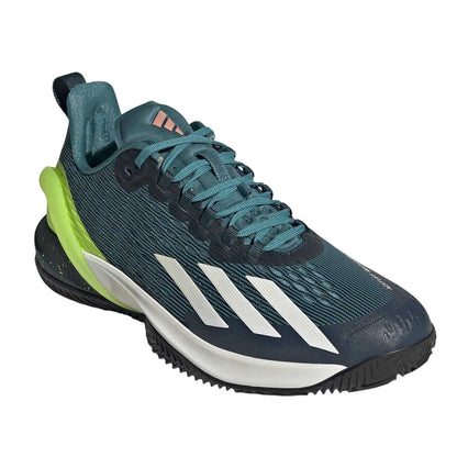 Arctic Blue - Pack Shot - Adidas Mens Adizero Reinforced Toe Tennis Shoes