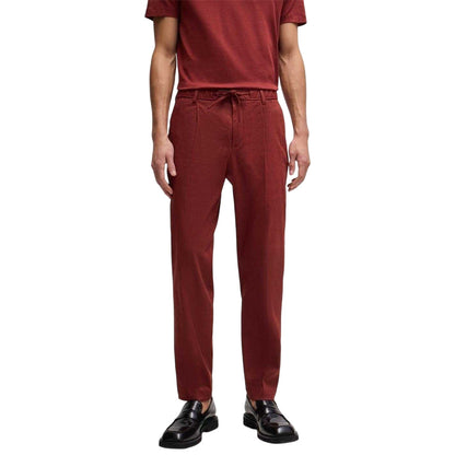 Brown - Lifestyle - Boss Mens Perin Trousers