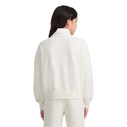 Oatmeal - Back - Abercrombie & Fitch Childrens-Kids Essential Fleece Sweatshirt
