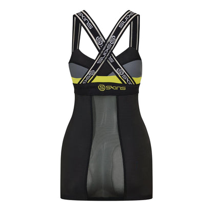 Black - Back - Skins Womens-Ladies Vest Top