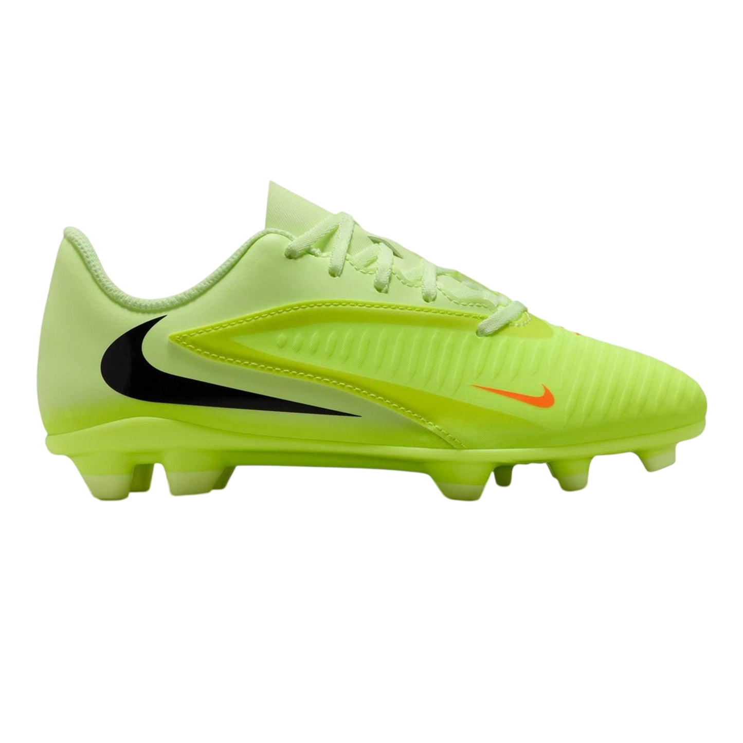 Volt-Crimson Red - Front - Nike Childrens-Kids Phantom 6 Phantom Football Boots