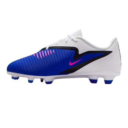 Blue-White-Pink - Side - Nike Childrens-Kids Phantom 6 Phantom Football Boots
