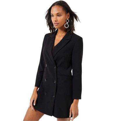 Black - Side - French Connection Womens-Ladies Blazer Dress
